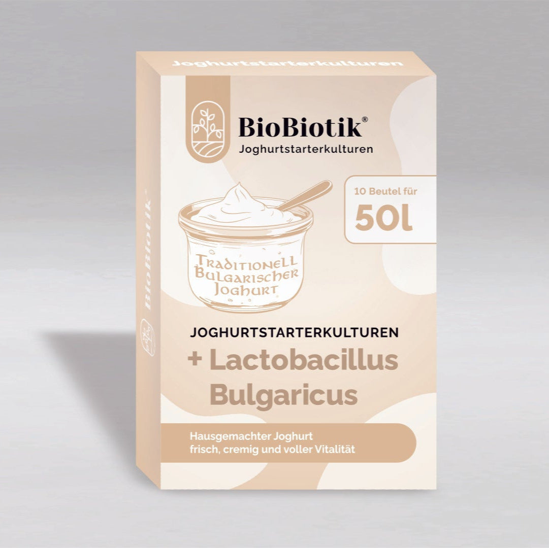 Joghurtstarter für 50L traditionell bulgarischen Joghurt